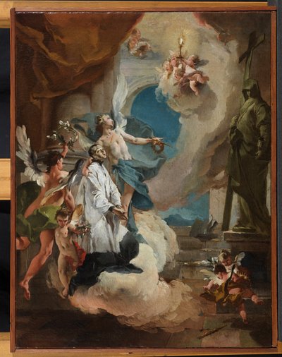 St. Aloysius Gonzaga in Herrlichkeit, ca. 1726 von Giovanni Battista Tiepolo