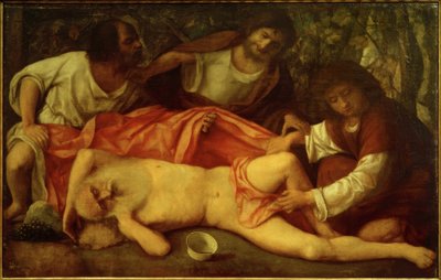 Noahs Trunkenheit von Giovanni Bellini