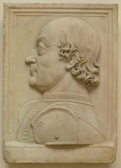 Federigo da Montefeltro, Herzog von Urbino, Condottiere, Mäzen und Gelehrter von Giovanni Cristoforo Romano