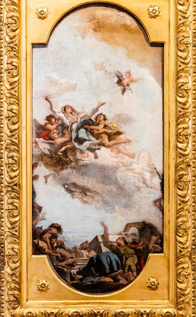 Himmelfahrt von Giovanni Domenico (circle of) Tiepolo