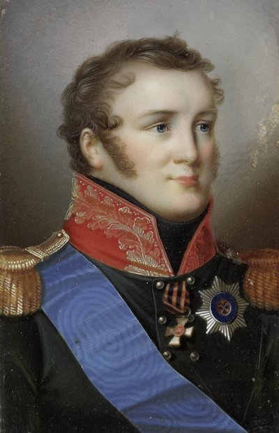 Alexander I., Kaiser von Russland, 1805-15 von Giovanni Domenico Bossi
