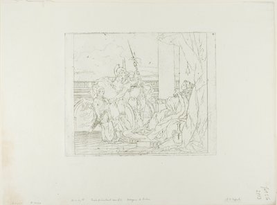 Aeneas stellt seinen Sohn Ascanius Dido vor von Giovanni Domenico Tiepolo