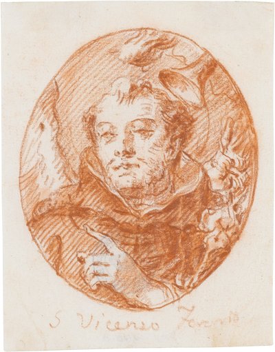 Der heilige Vincentius Ferrerius von Giovanni Domenico Tiepolo