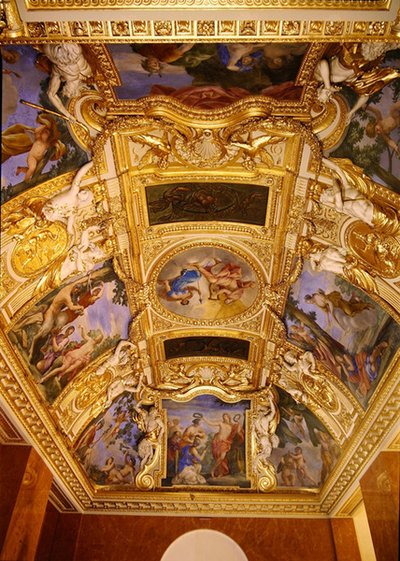 Die Decke des Salle des Saisons, 1655-58 von Giovanni Francesco Romanelli