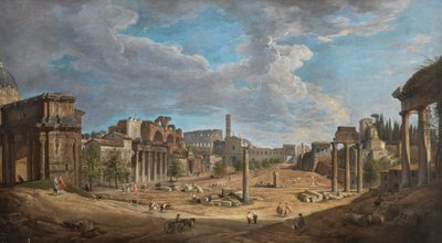 Giovanni Paolo Pannini Forum in Rom von Giovanni Paolo Panini