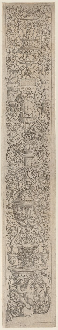 Nereide, von zwei Kindern geritten von Giovanni Pietro Birago and Zoan Andrea