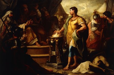Mucius Scaevola von Girolamo Brusaferro