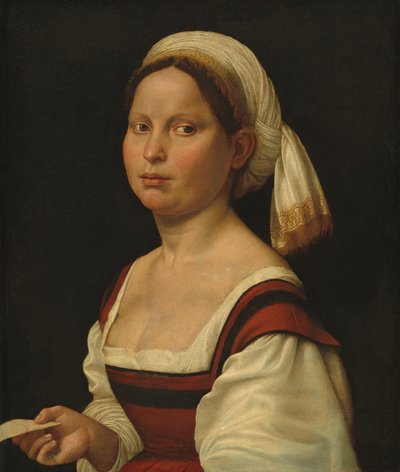 Porträt einer jungen Frau, um 1525 von Giuliano Bugiardini