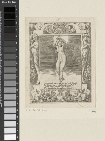 Juno in der Luft aufgehängt von Giulio Bonasone