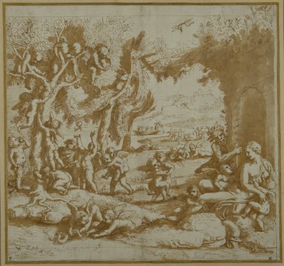 Venus mit den Eroten von Philostratus von Giulio Romano