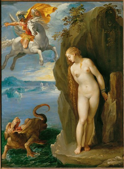 Perseus und Andromeda von Giuseppe (1568-1640) Cesari