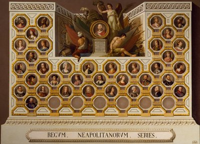 König von Neapel von 1154 bis 1859, von Giuseppe Cammarano (1766-1859) von Giuseppe Cammarano