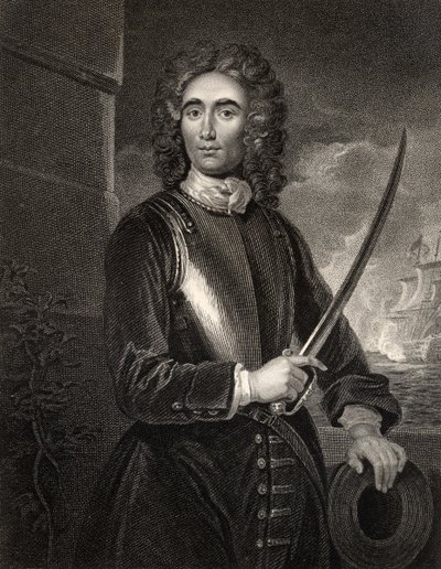 John Benbow, graviert von W.T. Mote, aus 
