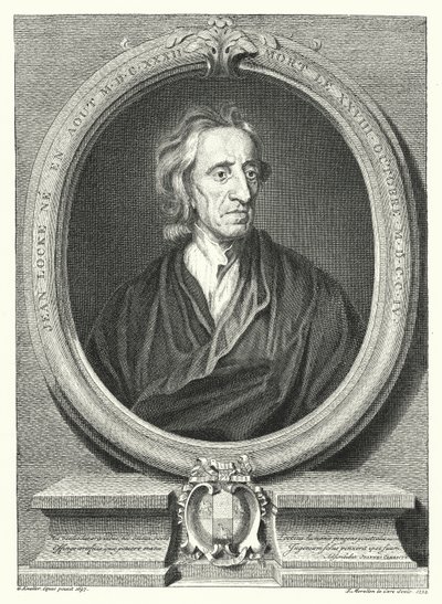 John Locke, englischer Philosoph von Godfrey (after) Kneller