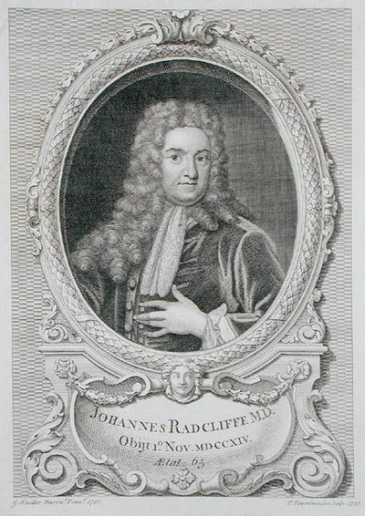 Porträt von John Radcliffe (1650-1714) aus 