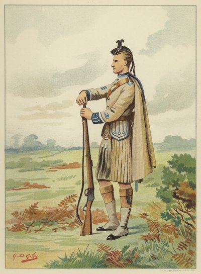 Die London Scottish Volunteers, 1. Freiwilligenbataillon Rifle Brigade, 7. Middlesex von Godfrey Douglas Giles