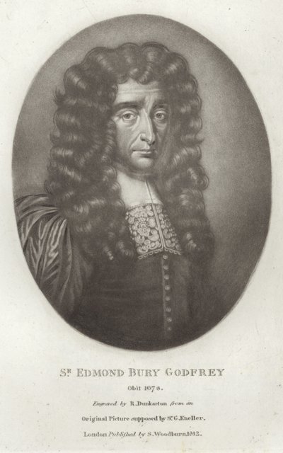 Sir Edmond Bury Godfrey von Godfrey Kneller