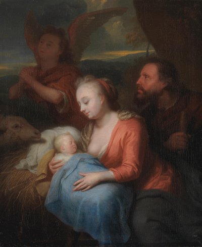 Ruhe auf der Flucht von Godfried Schalcken