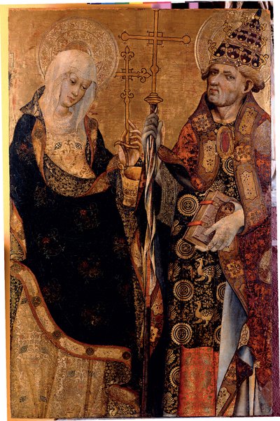 Heilige Marta und Heiliger Clemens von Gonzalo Pérez