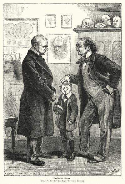 Seine Beulen fühlen (Stich) von Gordon Frederick (after) Browne