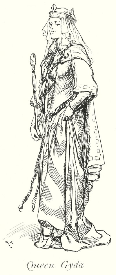 Königin Gyda von Gordon Frederick (after) Browne