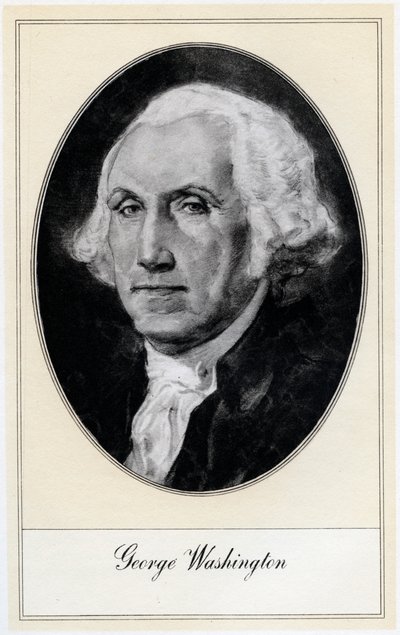 George Washington, der erste Präsident der Vereinigten Staaten, frühes 20. Jahrhundert von Gordon Ross