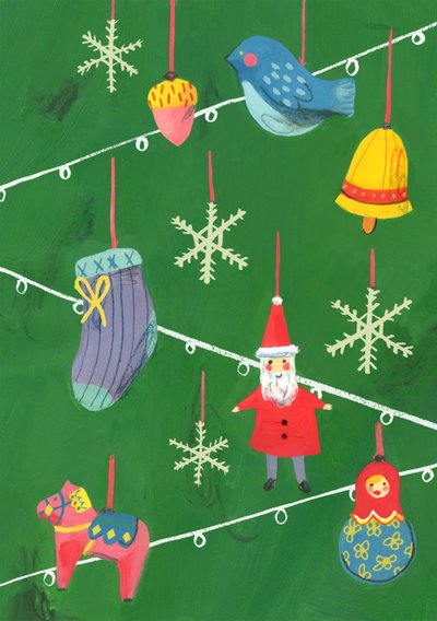Weihnachtsschmuck, 2013 von Grace Helmer