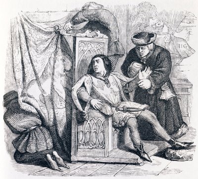 Das Horoskop - Fabeln von La Fontaine von Grandville