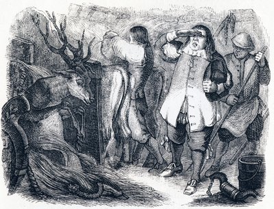 Das Auge des Meisters - Fabeln von La Fontaine von Grandville