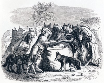 Die Wölfe und die Schafe von Grandville