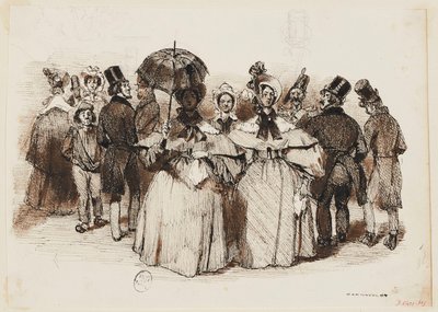 Elegante Leute von Grandville