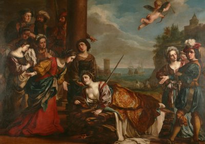 Der Tod der Dido von Guercino (1591 1666) (after)