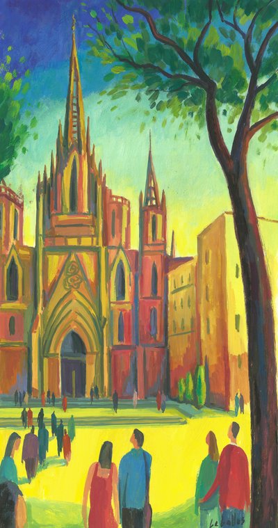Kathedrale von Barcelona von Guillermo Martí Ceballos