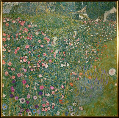 Italienische Gartenlandschaft von Gustav Klimt