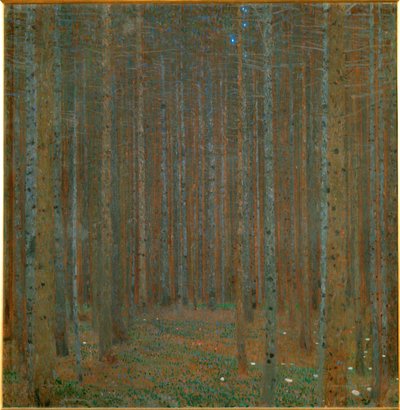 Kiefernwald von Gustav Klimt