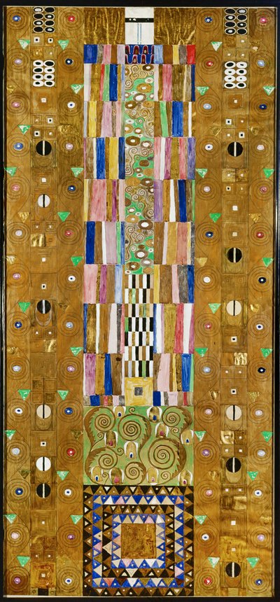 Skizze für Der Ritter vom Fries des Palais Stoclet, Brüssel von Gustav Klimt