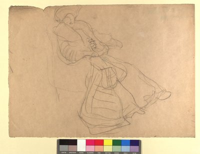 Studie zu einem Damenporträt von Gustav Klimt