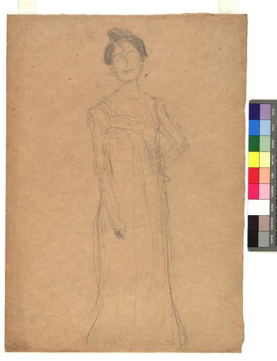 Studie zu einem Damenporträt von Gustav Klimt