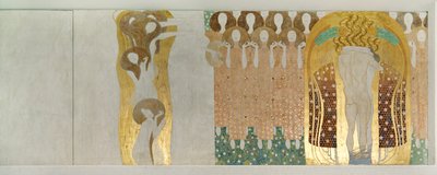 Der Beethovenfries, Detail von Gustav Klimt