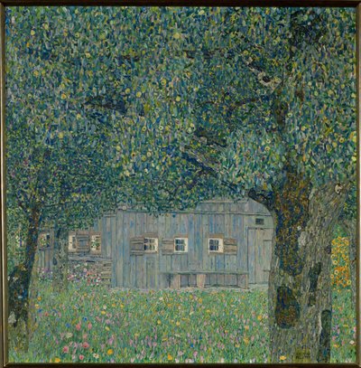 Oberösterreichisches Bauernhaus von Gustav Klimt