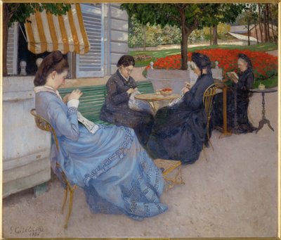 Porträt auf dem Land von Gustave Caillebotte