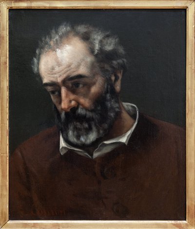 Porträt von Paul Chenavard von Gustave Courbet