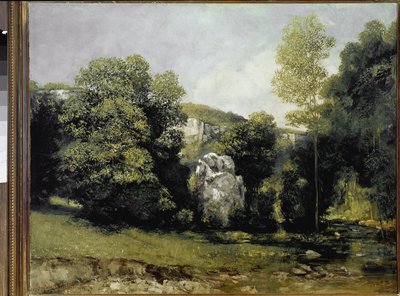 Ansicht des Flusses Breme von Gustave Courbet