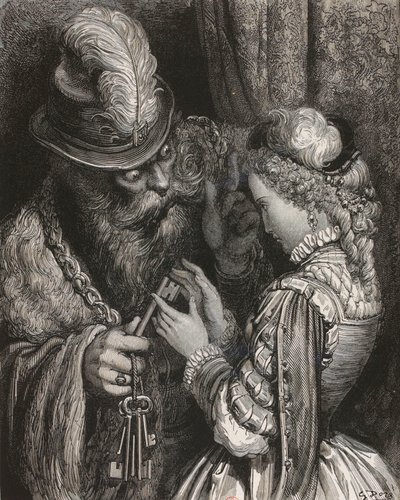 Blaubart von Gustave Dore