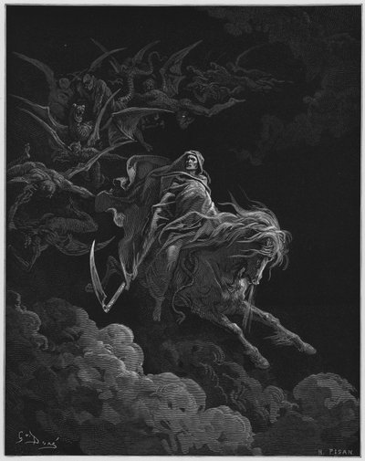 Die Vision des Todes von Gustave Dore