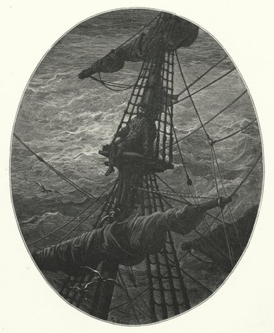 Gustave Doré Illustration für Coleridges Rime of the Ancient Mariner von Gustave Dore