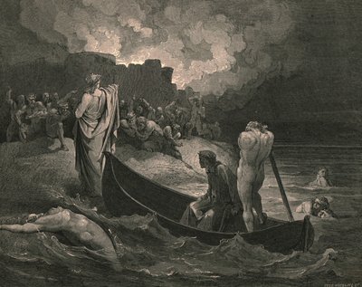 Ich konnte nicht hören, welche Bedingungen er ihnen anbot, ca. 1890 von Gustave Dore