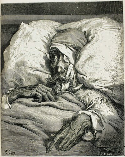 Illustration aus dem Roman Don Quijote von Miguel de Cervantes, 1863 von Gustave Dore