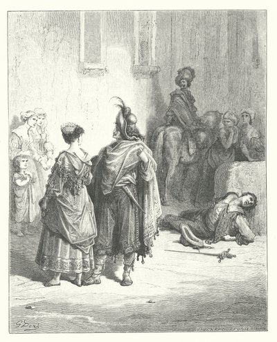 Die Fabeln von La Fontaine: Die zwei Hühner von Gustave Dore