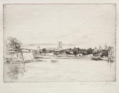 Le Petit St. Eloi, La Rochelle von Gustave Leheutre